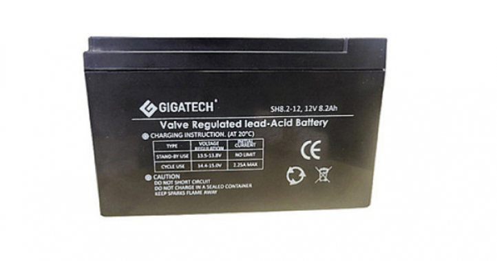 NEW GIGATECH 8.2AH SH8.2-12 12V UPS BATTERY